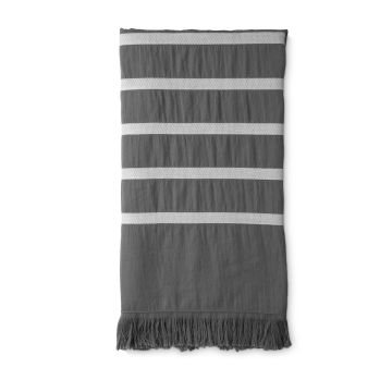 Sunny Stripes hamamtuch/fouta 100x180cm anthrazit
