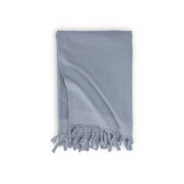 Soft Cotton hamamtuch/fouta 100x180cm blau