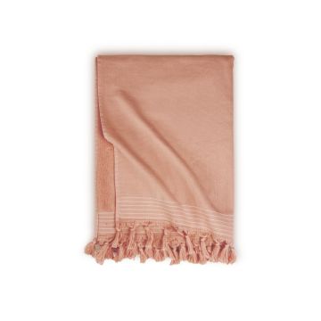 Soft Cotton hamamtuch/fouta 100x180cm terra