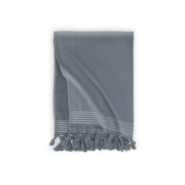 Soft Cotton hamamtuch/fouta 100x180cm dunkelblau