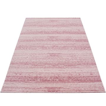 Plus teppich kurzflor rechteckig 120x170cm rosa