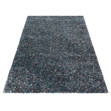 Enjoy Shaggy teppich hochflor rechteckig 200x290cm blau