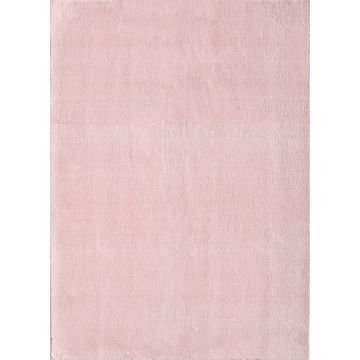 Catwalk anti-rutsch teppich kurzflor läufer 80x250cm rose