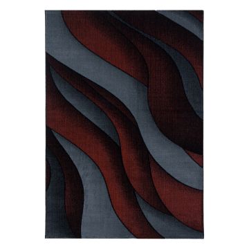 Costa Golf teppich kurzflor läufer 80x250cm rot