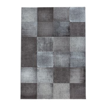 Costa Duva teppich kurzflor läufer 80x250cm braun