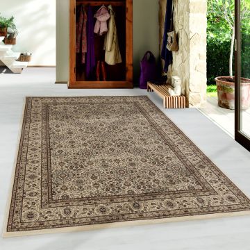 Kashmir Hereke teppich kurzflor rechteckig 240x340cm beige