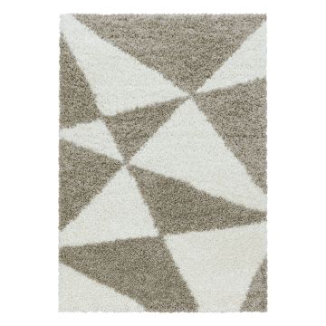 Tango Shaggy teppich hochflor rechteckig 280x370cm beige