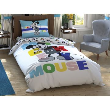 Disney Home - Micky Maus Colour Face kinder bettwäsche-set (lizenziert)