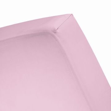 Cinderella spannbettlaken 80/90x200cm jersey bonbon rosa (bis 25cm)