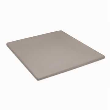 Cinderella topper spannbettlaken 80/90x200/210cm jersey taupe (bis 15cm)