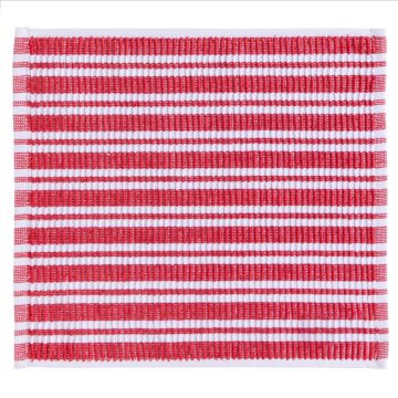 DDDDD Classic Stripe spültuch 30x30cm rot (4 stück)