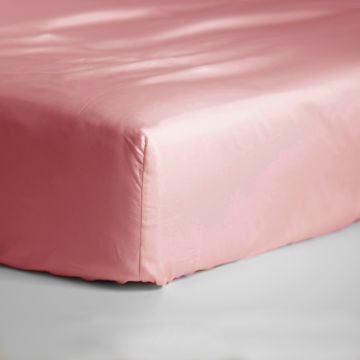 Cinderella Sundays spannbettlaken 70x200cm satin rosa (bis 25cm)