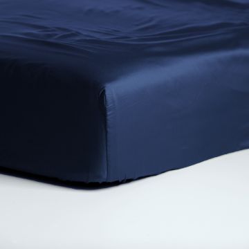 Cinderella Sundays spannbettlaken 70x200cm satin navy (bis 25cm)