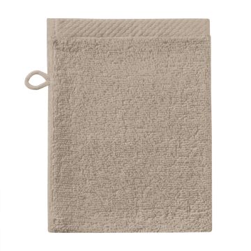 Seahorse Pure waschlappen 16x21cm sandfarbe (3 stück)