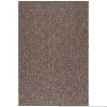 Zagora Plura teppich indoor/outdoor läufer 80x150cm kupfer