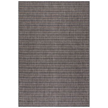 Zagora Rylo teppich indoor/outdoor läufer 80x150cm schwarz