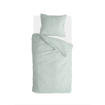 Vintage Cotton bettwäsche 135x200cm jade