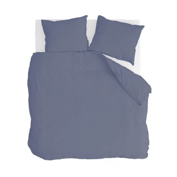 Vintage Cotton bettwäsche 200x220cm blau