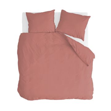 Vintage Cotton bettwäsche 200x220cm terra