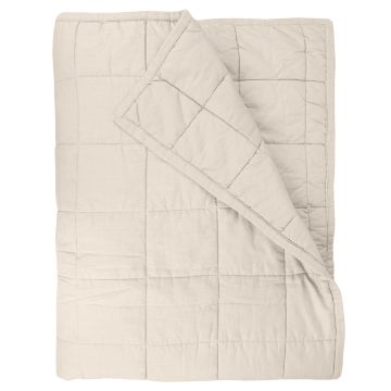 Luxury Touch tagesdecke 240x260cm creme